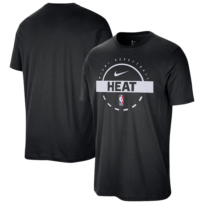Men's Miami Heat Black Practice T-Shirt